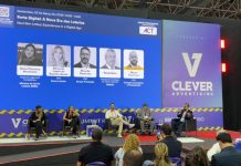 SBC Summit Rio 2026: expansão das loterias no âmbito digital Palestrantes discutindo loterias no SBC Summit Rio 2026