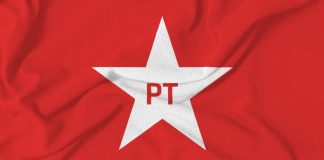 PT apresenta projeto para proibir apostas em todo o Brasil Bandeira vermelha do Partido dos Trabalhadores (PT).