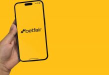 Tela de celular mostra aplicativo da Betfair.