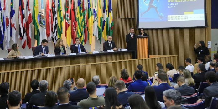 Foto tirada durante II Encontro Técnico Nacional sobre Combate à Manipulação de Resultados Esportivos.