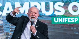 Governo Lula prepara decreto contra apostas online Foto tirada do presidente Lula, um homem branco de idade avançada.