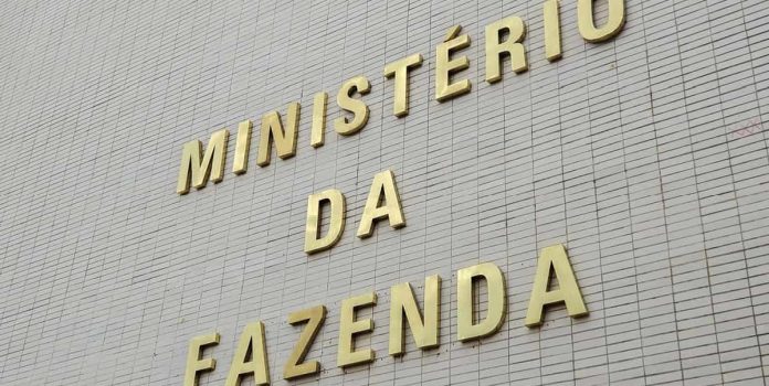 Ministerio-da-Fazenda Fachada do prédio do Ministério da Fazenda do Brasil.