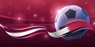 SOFTSWISS e SBC promovem webinário sobre Copa do Mundo 2026 com foco na LatAm Bola de futebol com fundo vermelho.