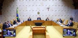 STF vincula apostas ao endividamento no Brasil Ministros do STF reunidos em sessão plenária