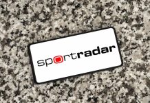 Sportradar anuncia parceria com a LNB Tela de celular com o aplicativo da Sportradar aberto.