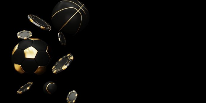 publicidade-apostas-ilegais-andre-gelfi Fichas de cassino e bolas de futebol e basquete em um fundo preto