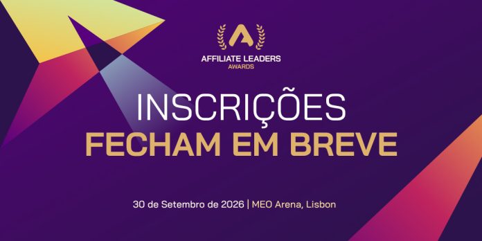 Banner digital oficial de divulgação do Affiliate Leaders Awards 2026