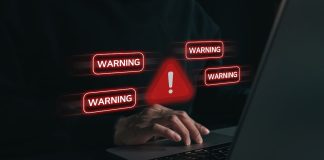Alerta de golpes digitais.