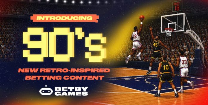 BETBY-90s BETBY anuncia linha de jogos retrô chamada 90s.