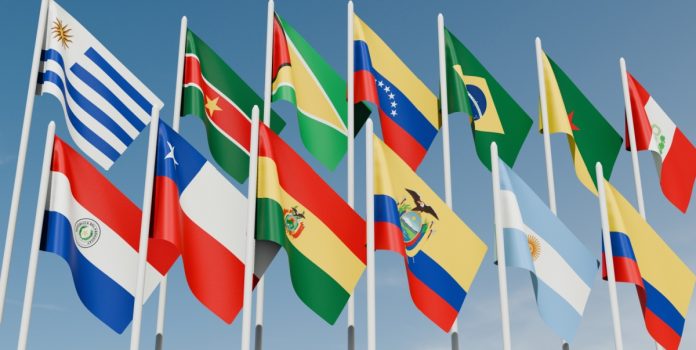BETBY-firma-parceria-com-Vibra-Gaming-e-fortalece-presenca-na-America-Latina- Bandeiras da América Latina