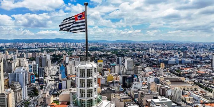 Bandeira-Sao-Paulo Bandeira do Estado de São Paulo.