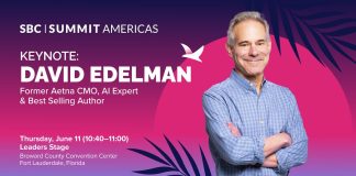 David Edelman, ex-CMO da Aetna e especialista em IA, integrará programação do SBC Summit Americas 2026 David Edelman dará uma palestra sobre IA durante o SBC Summit Americas 2026.