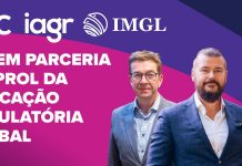 SBC, IAGR e IMGL unem forças em projeto de educação regulatória com duração de três anos Banner digital oficial de divulgação de parceria entre SBC, IAGR e IMGL.
