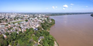 Rondônia institui loteria estadual sob gestão do Poder Executivo Vista aérea do centro da cidade de Porto Velho, em Rondônia