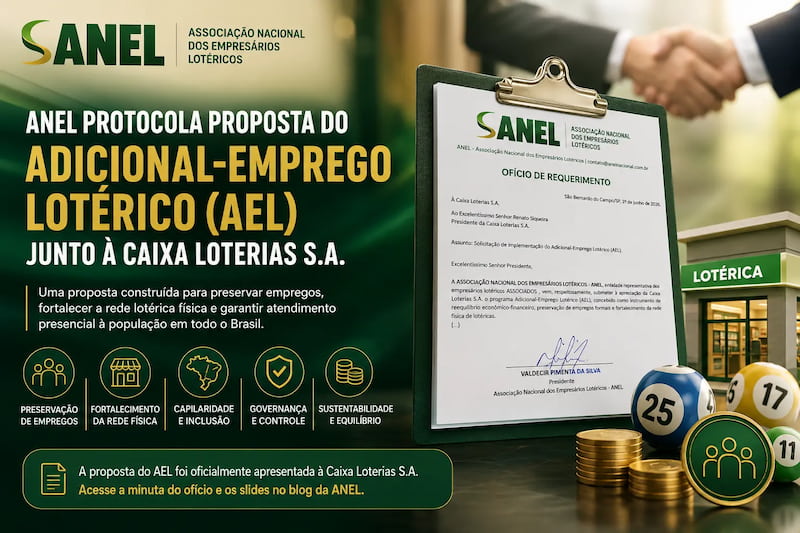Proposta de Adicional-Emprego Lotérico da ANEL à CAIXA Loterias.