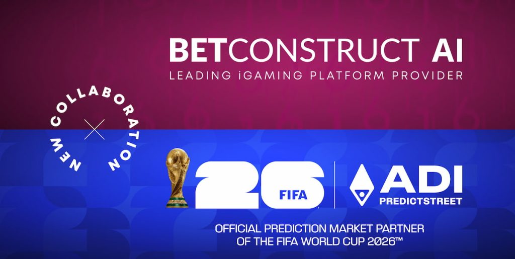 Banner para divulgação da parceria entre BetConstruct AI e ADI Predictstreet.