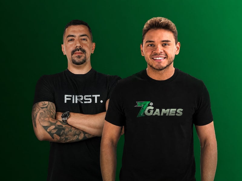 Tom Light, fundador da FIRST.bet, e Fernando Lima, fundador da 7Games.
