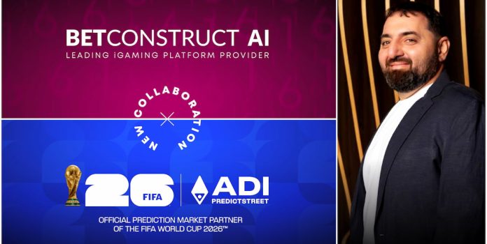 Parceria-BetConstruct-ADI-Predicstreet Imagem de divulgação para a parceria entre BetConstruct AI e ADI Predictstreet.