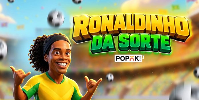 Ronaldinho-da-Sorte-PopOK-Gaming Ronaldinho da Sorte, novo jogo caça-níquel da PopOK Gaming.