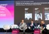 SBC Summit Americas 2026: principais insights do mercado regulado de apostas do Brasil Marcos Sabiá, Joberto Porto e Adriana Ferreira Tavares palestrando no SBC Summit Americas 2026