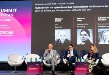 SBC Summit Americas 2026: principais insights do mercado regulado de apostas do Brasil Marcos Sabiá, Joberto Porto e Adriana Ferreira Tavares palestrando no SBC Summit Americas 2026