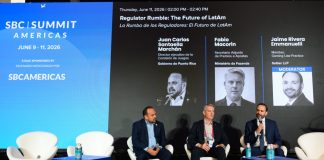 SBC Summit Americas 2026: Brasil e Porto Rico compartilham desafios e avanços na regulamentação de apostas Representantes dos órgãos reguladores do Brasil e de Porto Rico durante painel no SBC Summit Americas 2026