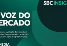 Banner digital para a pesquisa A Voz do Mercado, da SBC Media.
