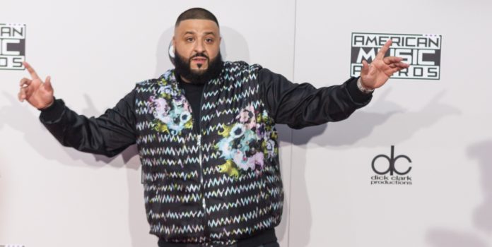 DJ Khaled no American Music Awards de 2016, em Los Angeles