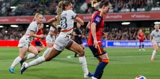 Casas de apostas sem autorização brasileira poderão patrocinar Copa do Mundo Feminina de 2027 Jogo qualificatório para a Copa do Mundo Feminina de 2027.