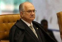 Foto de Edson Fachin, ministro e presidente do STF.