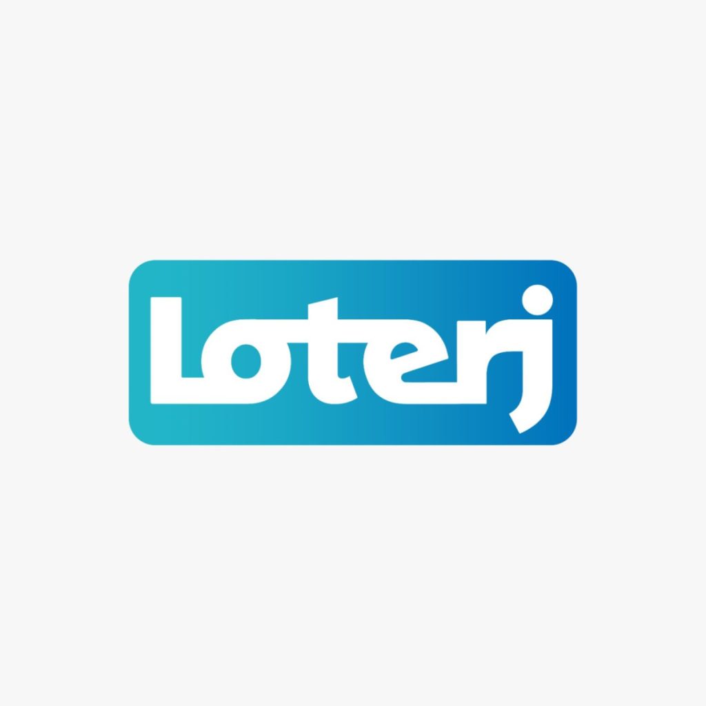 Logo oficial da LOTERJ.
