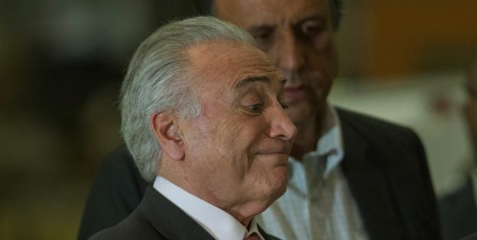 Michel-Temer-Nao-Aplaude-Sua-Decisao-de-Autorizar-Apostas-Online-no-Brasil Foto de Michel Temer, ex-presidente do Brasil.