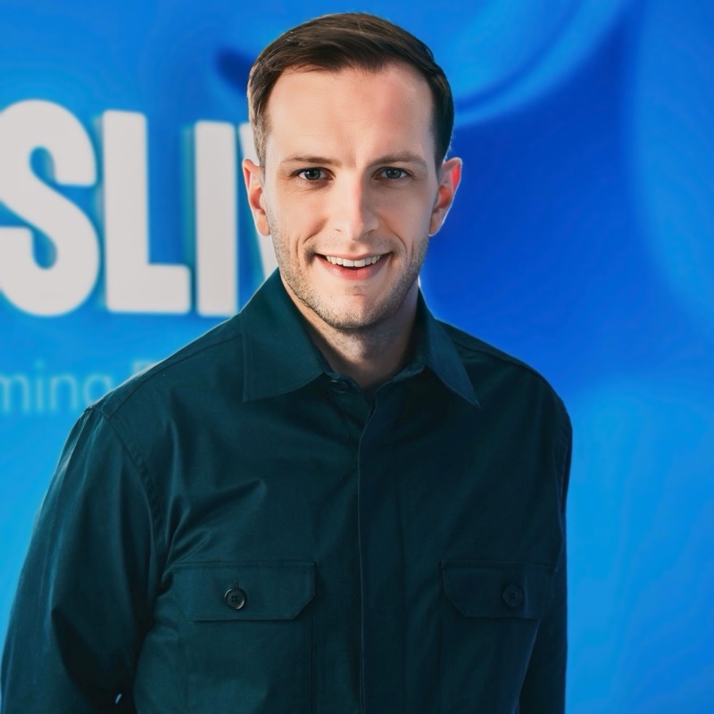 Foto de Mykola Vernydub, COO da Atlaslive.