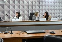 Parlamentares, especialistas e profissionais em audiëncia pública discutindo a publicidade de apostas na Copa do Mundo de 2026