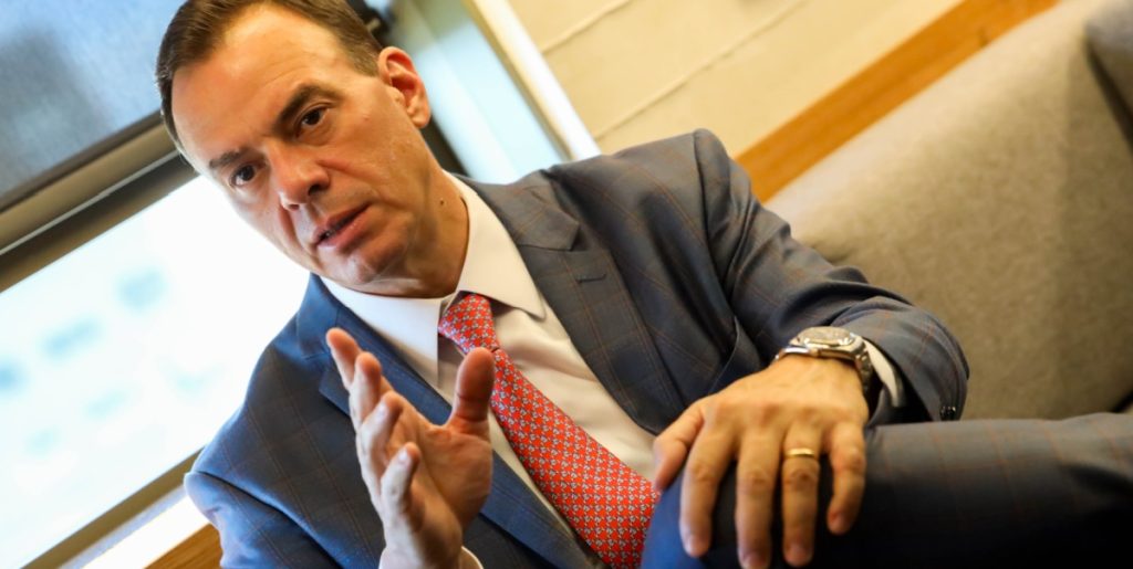 Foto de Plínio Lemos Jorge, presidente da ANJL.