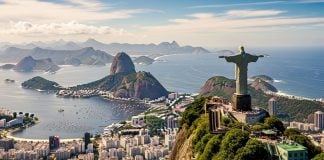 Imagem do Rio de Janeiro gerada por IA