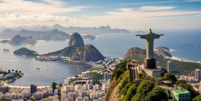 Imagem do Rio de Janeiro gerada por IA