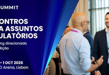 Banner de divulgação para os Encontros Para Assuntos Regulatórios do SBC Summit 2026.