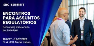 Banner de divulgação para os Encontros Para Assuntos Regulatórios do SBC Summit 2026.