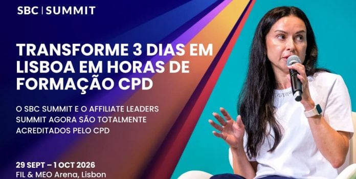 Banner digital para o programa de Desenvolvimento Profissional Contínuo (CPD) do SBC Summit 2026.
