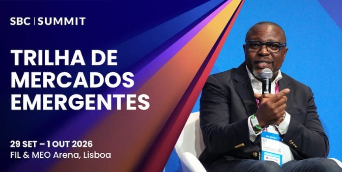Banner digital oficial de divulgação do SBC Summit 2026.
