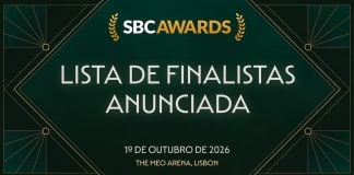 SBC divulga lista de finalistas do SBC Awards 2026 Banner digital oficial de divulgação do SBC Awards da SBC