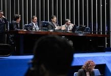 Senado aprova MP que amplia recursos das apostas ao Funapol O Plenário do Senado na sessão de aprovação da MP nº 1.348/2026