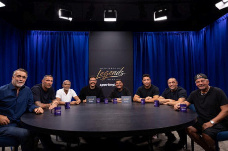 Sportingbet lança Futebol Legends Talks com ex-astros do futebol.