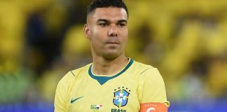 Casemiro, da Seleção Brasileira, durante amistoso contra o Panamá, no Maracanã