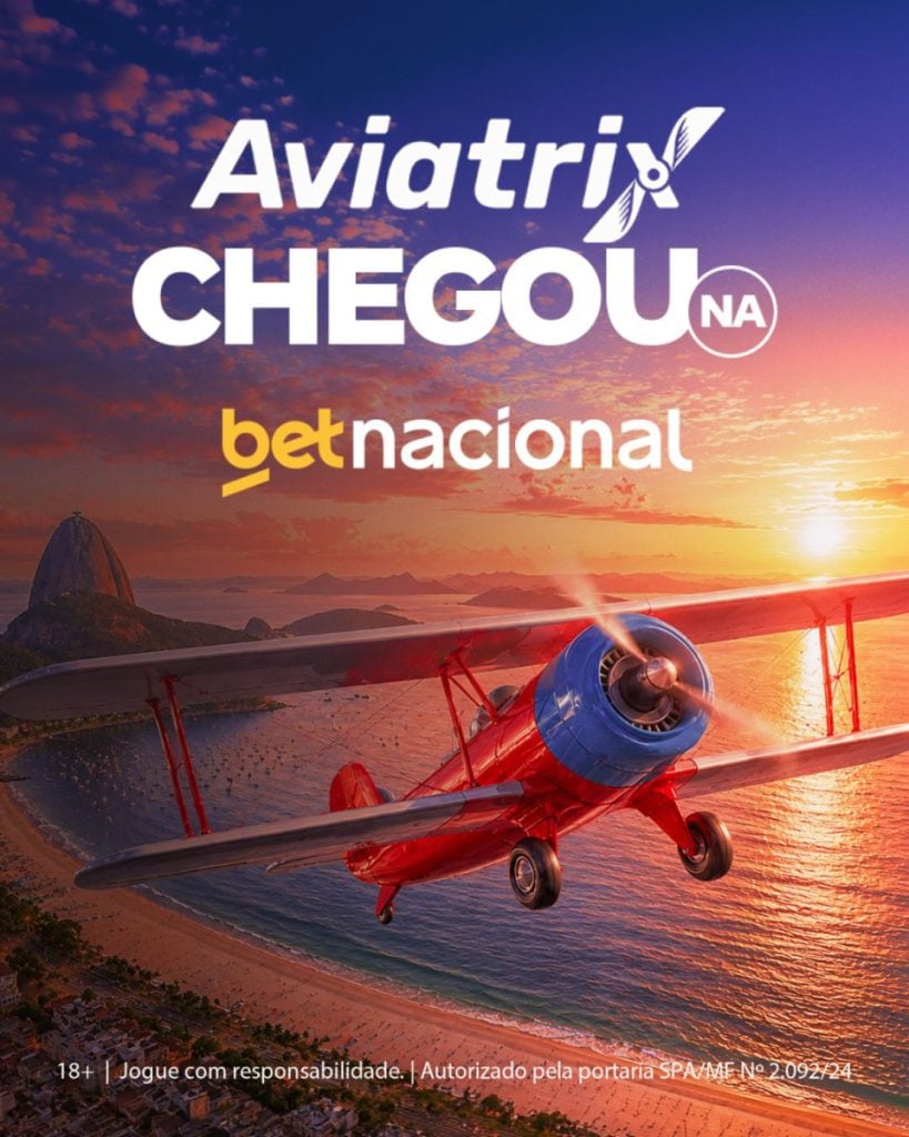 Banner de divulgação para a parceria entre Betnacional e Aviatrix.