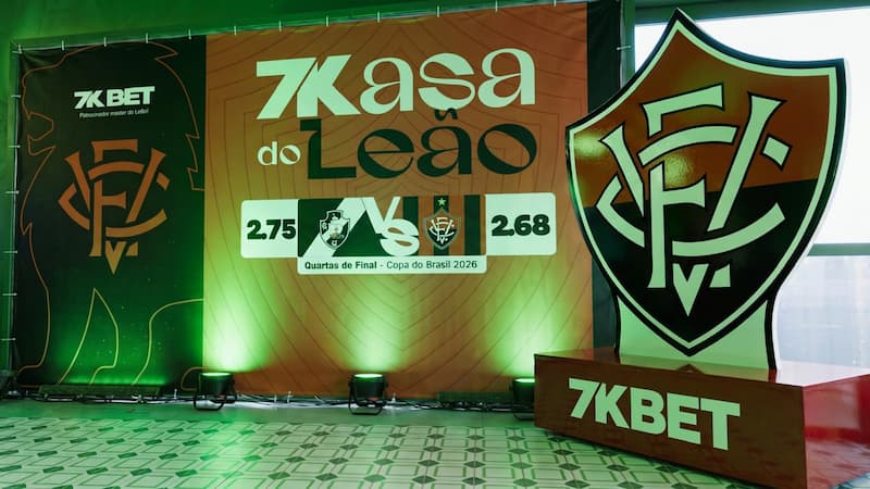 7K prepara ativação com o Vitória para a Copa do Brasil.