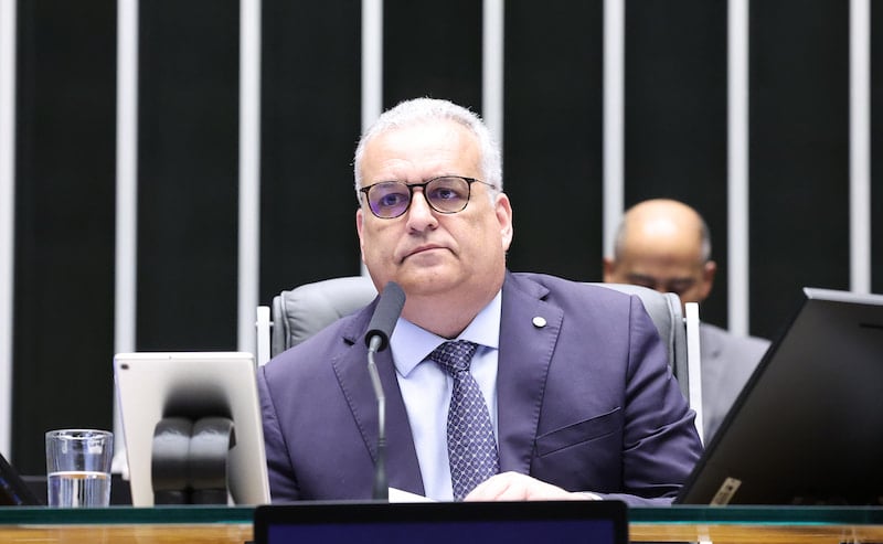 Foto do deputado Alfredo Gaspar, vice de Flávio Bolsonaro na chapa presidencial do PL.