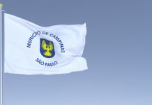 Campinas restringe a publicidade de apostas em espaços públicos Bandeira da cidade de Campinas (SP).