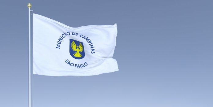 Campinas-Restringe-a-Publicidade-de-Apostas Bandeira da cidade de Campinas (SP).